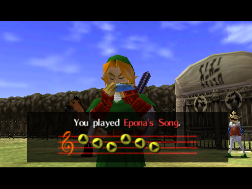 TLOZ: Ocarina of Time 3D - #7 - Learning Epona's Song 