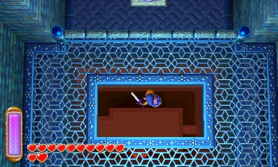 Going crazy. Chest in Ice Ruins on 1F - The Legend of Zelda: A Link
