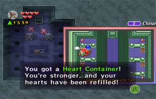 Don't forget to grab the Heart Container