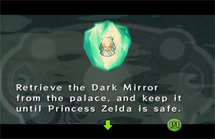 Link must retrieve the Dark Mirror