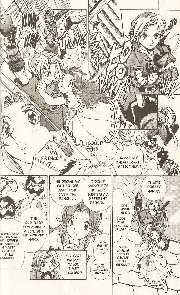 Something's Off About the OoT Manga.