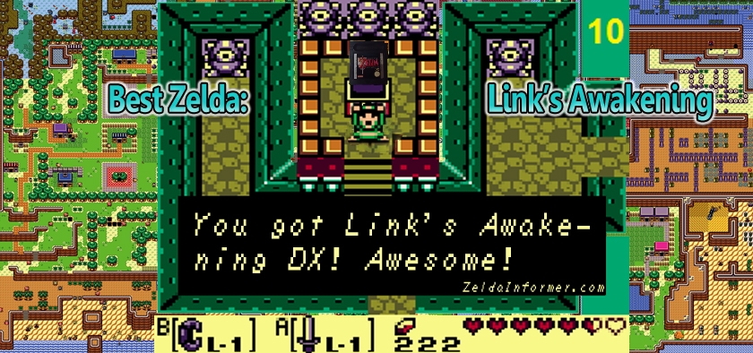 Link's Awakening is my favorite game. Over the years I played it