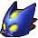 Bombchu icon from Ocarina of Time 3D and Majora's Mask 3D