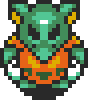 Green Goriya from A Link to the Past