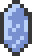 Blue Rupee Sprite from A Link to the Past.