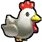 Pocket Cucco icon from Ocarina of Time 3D