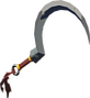 A Vicious Sickle, a one-handed weapon used by Yiga Footsoldiers