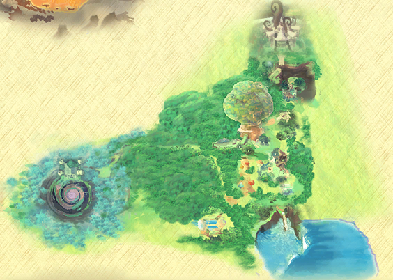 File:Faron Province map - Skyward Sword Wii.png