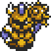 Gold Ball and Chain Soldier from A Link to the Past