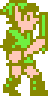 Sprite from the Famicom Disk System version of The Adventure of Link