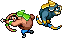 Bow Moblin sprite from The Minish Cap