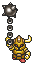 Ball and Chain Soldier sprite from Four Swords Adventures
