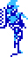 Blue Armored Stalfos sprite from The Adventure of Link.