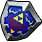 Hylian Shield icon from Ocarina of Time 3D