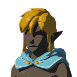 File:Hylian Hood (down, light blue) - TotK icon.png