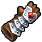 Silver Gauntlets Game Icon from Ocarina of Time 3D