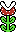 Sprite of a Piranha Plant from Super Mario Bros. 3
