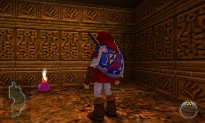 #59: In the boulder maze room of the Fire Temple, there is a bombable wall near the northeast portion of the room. It is located on the bottom floor, right beneath the overhang. Slash Link's sword against the wall and the false sound of the wall will indicate it can be bombed. Drop a bomb and defeat the Skulltula.