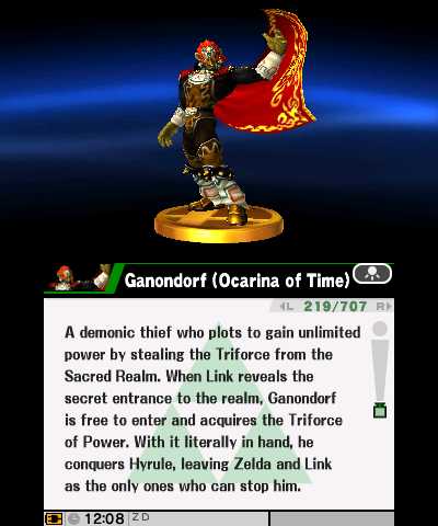 File:Ganondorf (Ocarina of Time) - SSB3DS Trophy with EU-AUS text.png