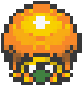 Orange octoballoon