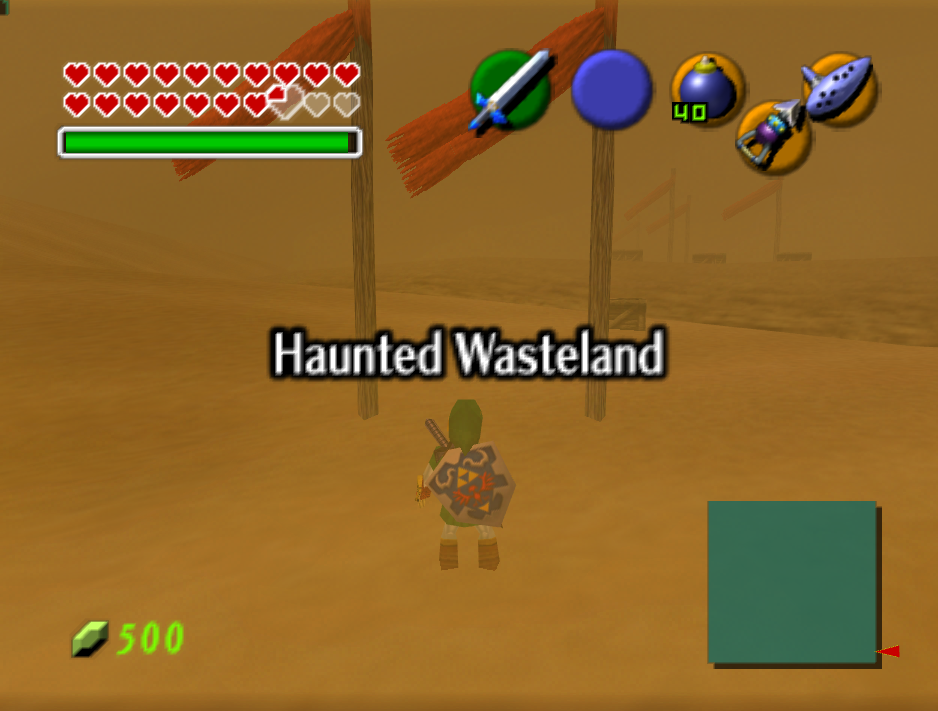 Haunted Wasteland entrance OOT64.png