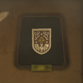 Hero's Shield on the wall in Link's House from Breath of the Wild