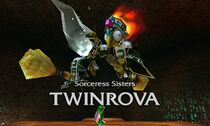Sorceress Sisters TWINROVA title (3DS)