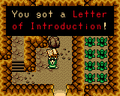 Link obtaining the Letter of Introduction in Oracle of Ages