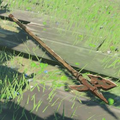 Breath of the Wild Hyrule Compendium picture of a Rusty Halberd.