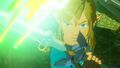 Link with the Master Sword in Age of Calamity