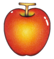 Apple art from A Link to the Past