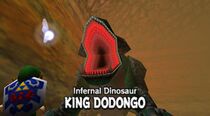 Infernal Dinosaur KING DODONGO title (N64)
