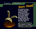 Bunny Hood trophy from Super Smash Bros. Melee]], with text