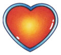 Heart Container Artwork from A Link to the Past