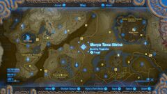 Monya Toma Shrine on map - Wii U BOTW.jpg