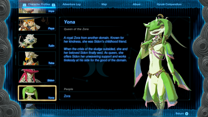 File:Yona Queen of the Zora - TotK Character Profile.png