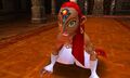 Nabooru after being freed from the Iron Knuckle armour (Ocarina of Time 3D)