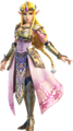 Zelda's main outfit from Hyrule Warriors
