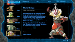 Master Kohga, Leader of the Yiga Clan
