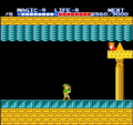 After defeating Thunderbird, Link must surmount one final challenge.