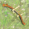 Breath of the Wild Hyrule Compendium picture of a Spiked Boko Bow.