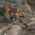 Breath of the Wild Hyrule Compendium picture of an Ancient Bladesaw.