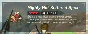 Mighty Hot Buttered Apple