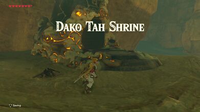 Find the Dako Tah Shrine.
