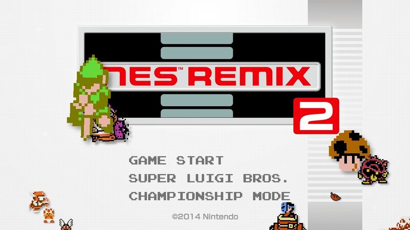 File:NES Remix 2 title screen.jpg