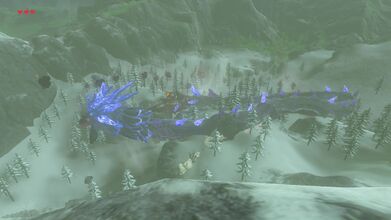 Naydra at the snowfield during The Spring of Wisdom quest.