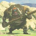 A Black Hinox from Breath of the Wild