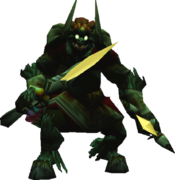 N64 model of Ganon from Ocarina of Time