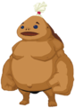 Concept art of an adult Goron from Breath of the Wild