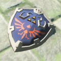 Default Tears of the Kingdom Hyrule Compendium picture of a Hylian Shield.